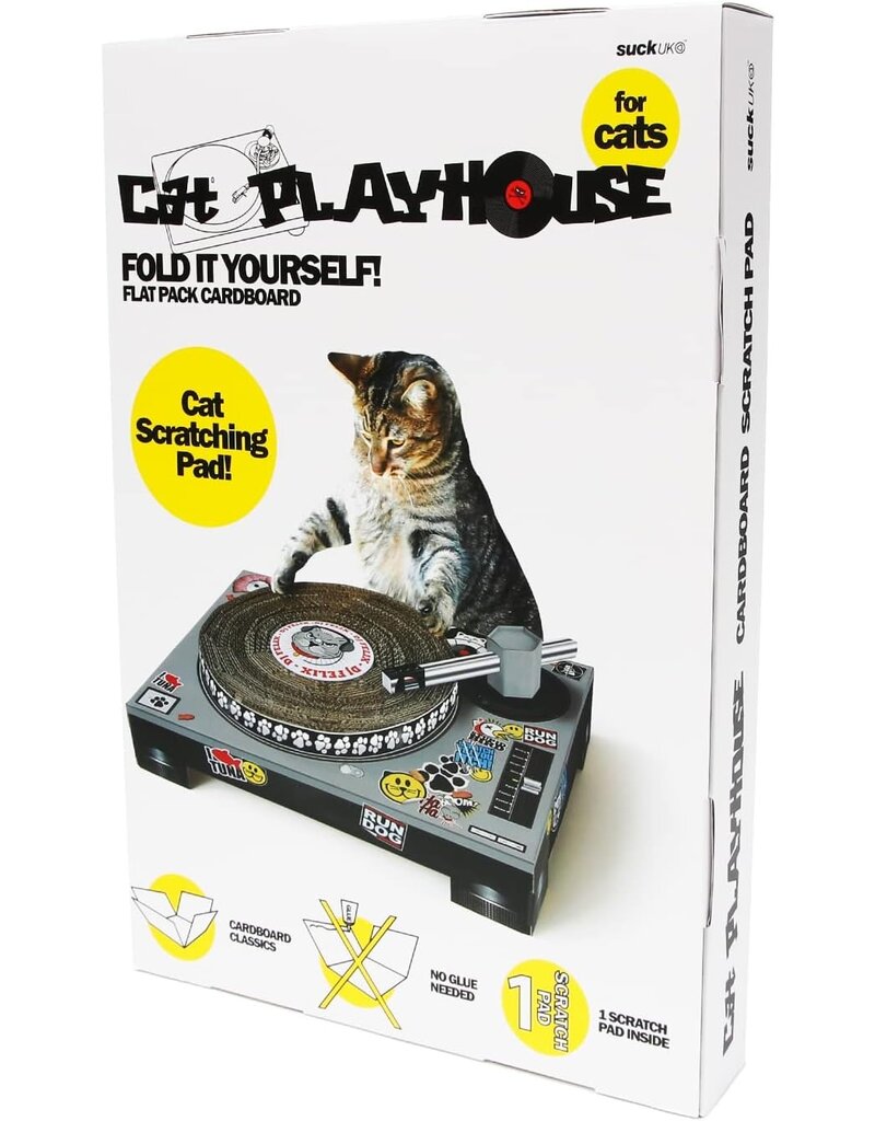 Cat Scratching Pad DJ Deck