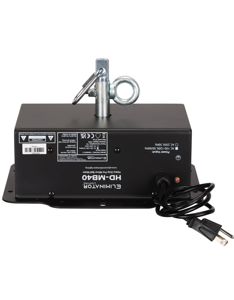 ADJ HD-MB40 Heavy-duty Mirror Ball Motor from Eliminator Lighting from ADJ