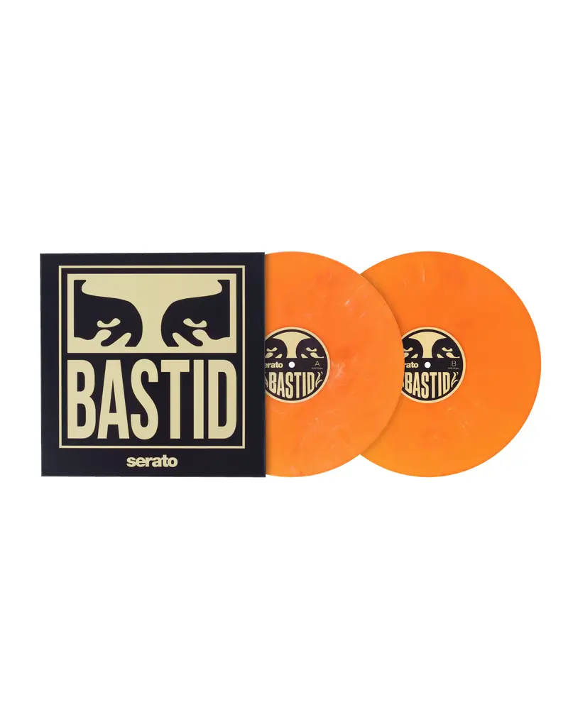 Skratch Bastid x Obey - Serato Control Vinyl - 1 Pair: Very Limited. *ONE pair per Customer Only*