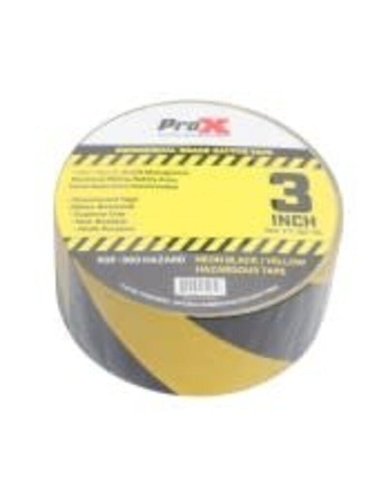 ProX ProX 3 Inch 180FT 60YD Hazardous Commercial Grade Gaffer Tape Pros Choice Non-Residue (XGF-360HAZARD)