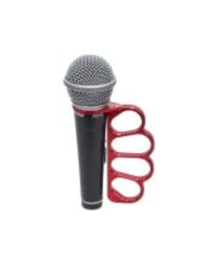 ProX GRIPMATE Hand-Gripped Slotted Microphone Knuckle Holder