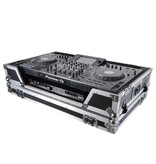 ProX ProX ATA Flight Case For XDJ-XZ  with 1U Rack Space + Wheels Black/Silver (XS-XDJXZ W)