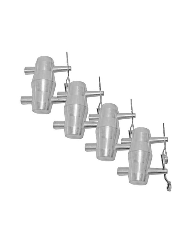 ProX ProX Set of (4) Double Sided Conical Couplers with connectors and pins (XT-CP-PAC3 Pack)