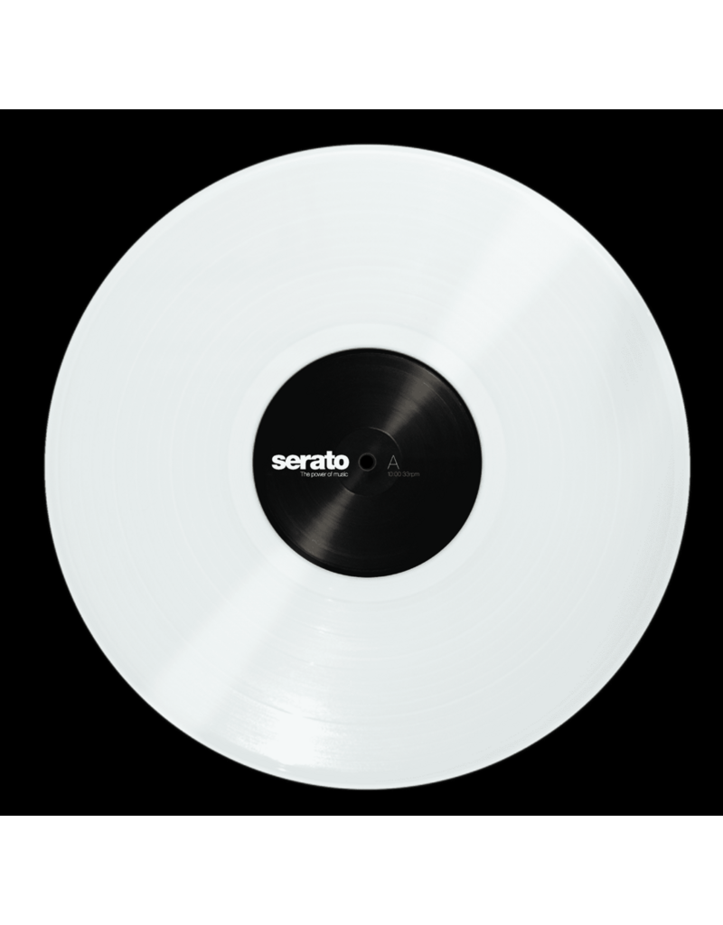 Clear Serato 12" Control Vinyl (Pair)