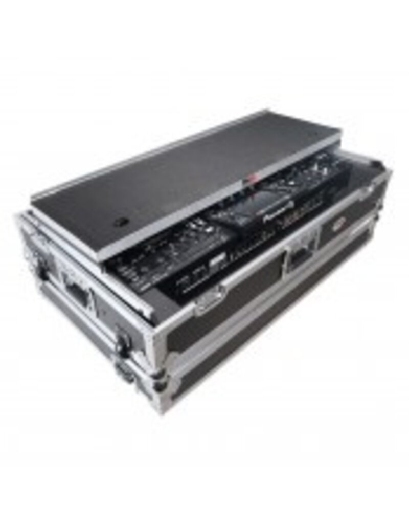 ProX ProX ATA Flight Case For Pioneer XDJ-XZ DJ Controller with Laptop Shelf 1U Rack Space and Wheels ( XS-XDJXZWLT)