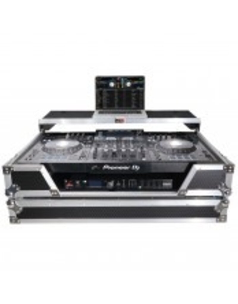 ProX ProX ATA Flight Case For Pioneer XDJ-XZ DJ Controller with Laptop Shelf 1U Rack Space and Wheels ( XS-XDJXZWLT)