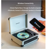 Crosley Crosley Cruiser CD Player with a Tonearm-Inspired Power Switch