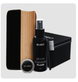 EVEO Vinyl Record Cleaning Kit - 4 in1 Vinyl Record Cleaner Kit for Vinyl Records Albums. Vinyl Cleaner Includes XL Record Brush, Cleaning Liquid (4oz), Duster & Stylus Cleaning Gel - Archival Standard