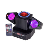 ColorKey ColorKey BeBe FX: All-in-One Party Starter – Lasers, Party Dome, Dual Moving LED Beams, and LED Halo Ring! (CKU-1077)