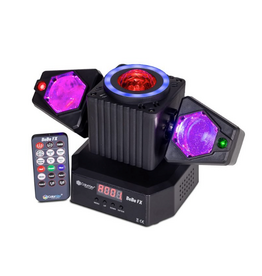 ColorKey ColorKey BeBe FX: All-in-One Party Starter – Lasers, Party Dome, Dual Moving LED Beams, and LED Halo Ring! (CKU-1077)