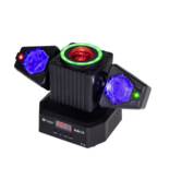ColorKey ColorKey BeBe FX: All-in-One Party Starter – Lasers, Party Dome, Dual Moving LED Beams, and LED Halo Ring! (CKU-1077)