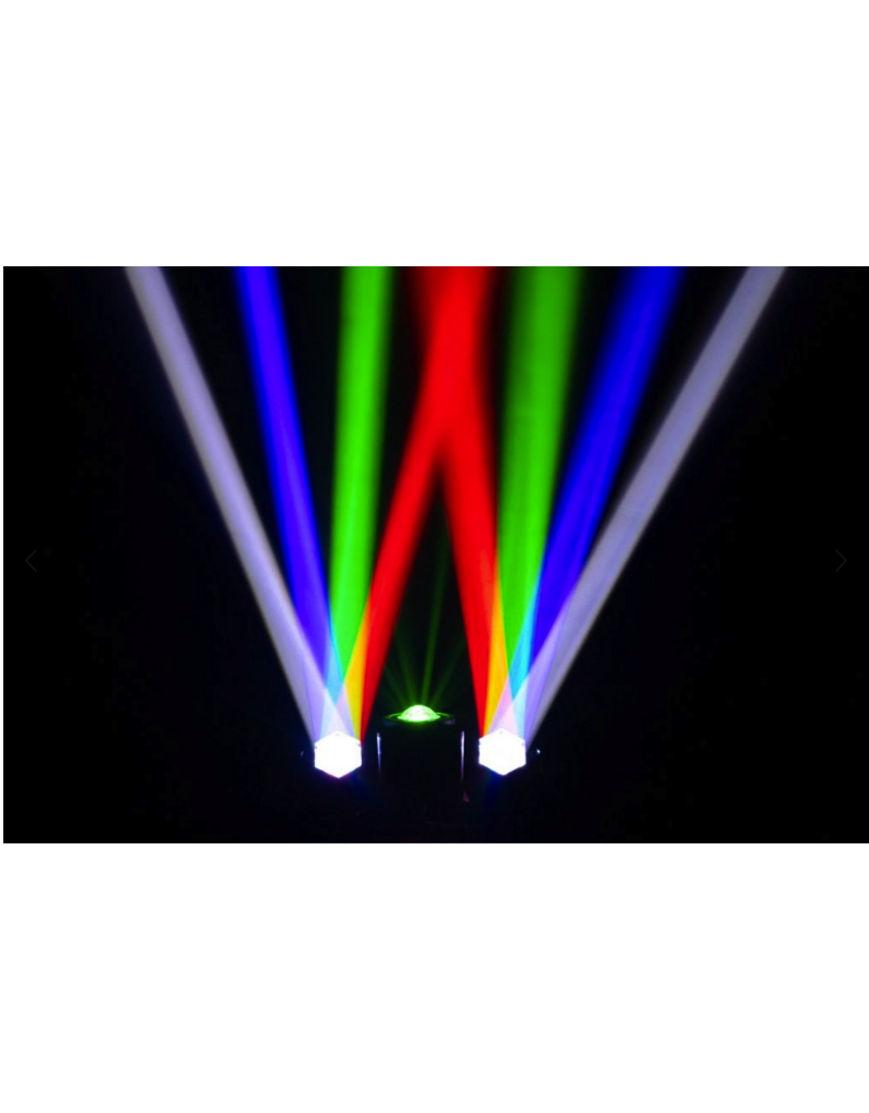 ColorKey ColorKey BeBe FX: All-in-One Party Starter – Lasers, Party Dome, Dual Moving LED Beams, and LED Halo Ring! (CKU-1077)