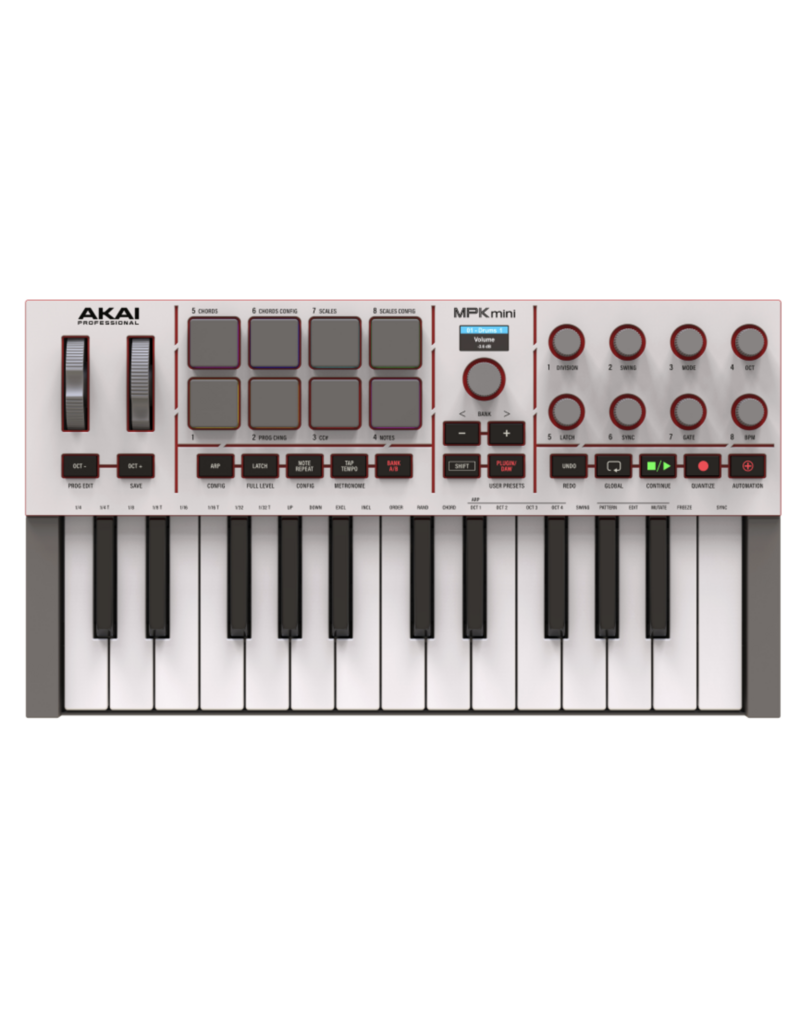 AKAI Akai Professional MPK Mini IV Portable USB MIDI Keyboard Controller