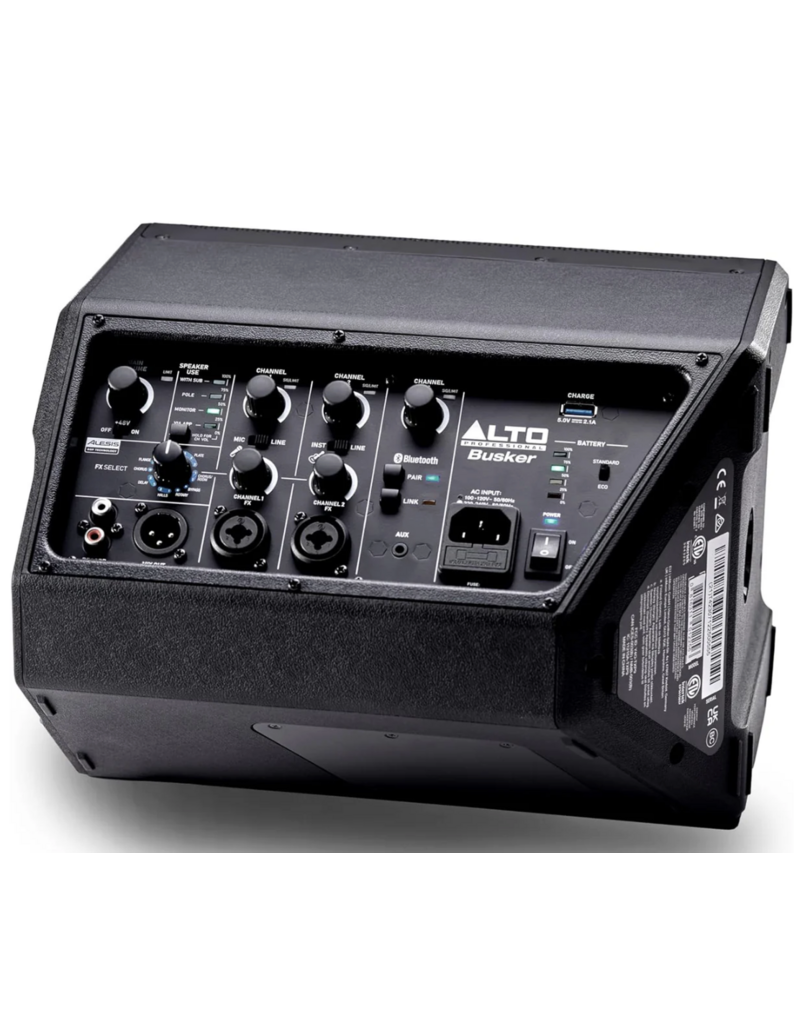 Alto BUSKER 200W Premium Battery Powered Portable PA with Bluetooth
