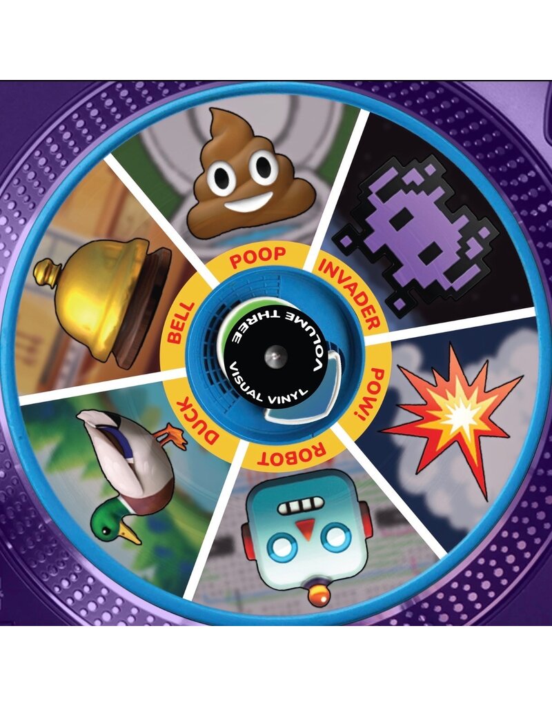 Mile High DJ Supply Visual Vinyl Vol. 3:  7" Emoji Scratch Record