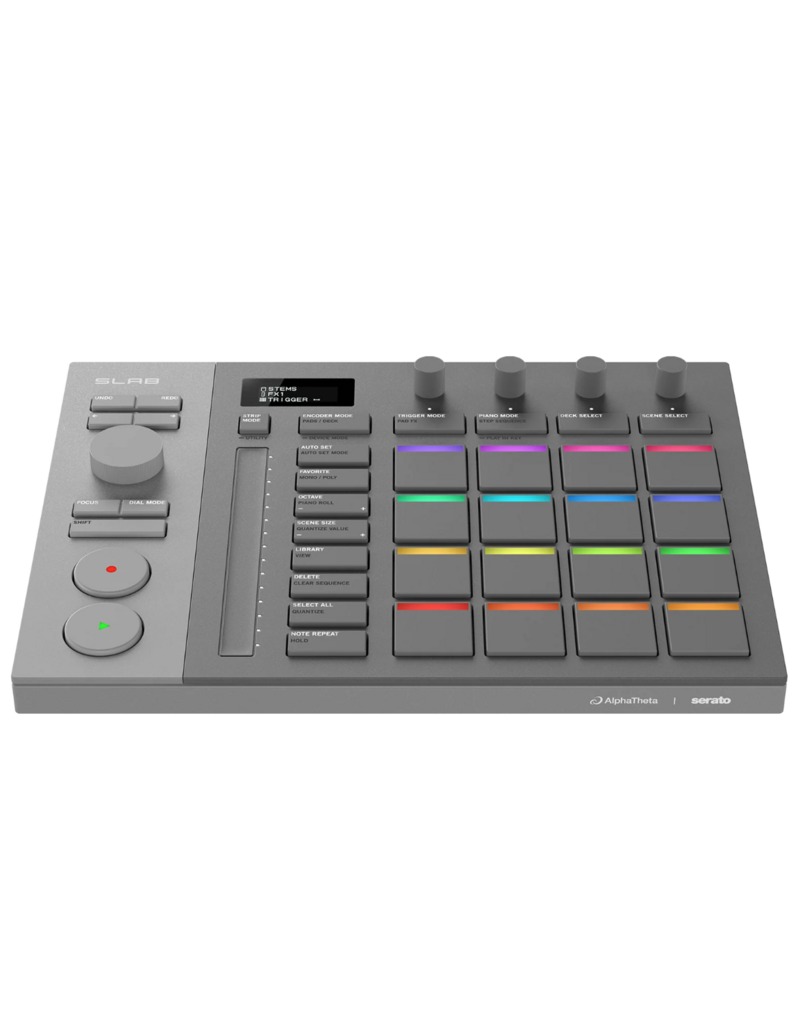 AlphaTheta SLAB - The first MIDI pad controller made for Serato Studio - AlphaTheta