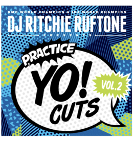 Turntable Training Wax Ritchie Ruftone Practice Yo! Cuts Vol. 2 ::: 12" Scratch Record - WHITE