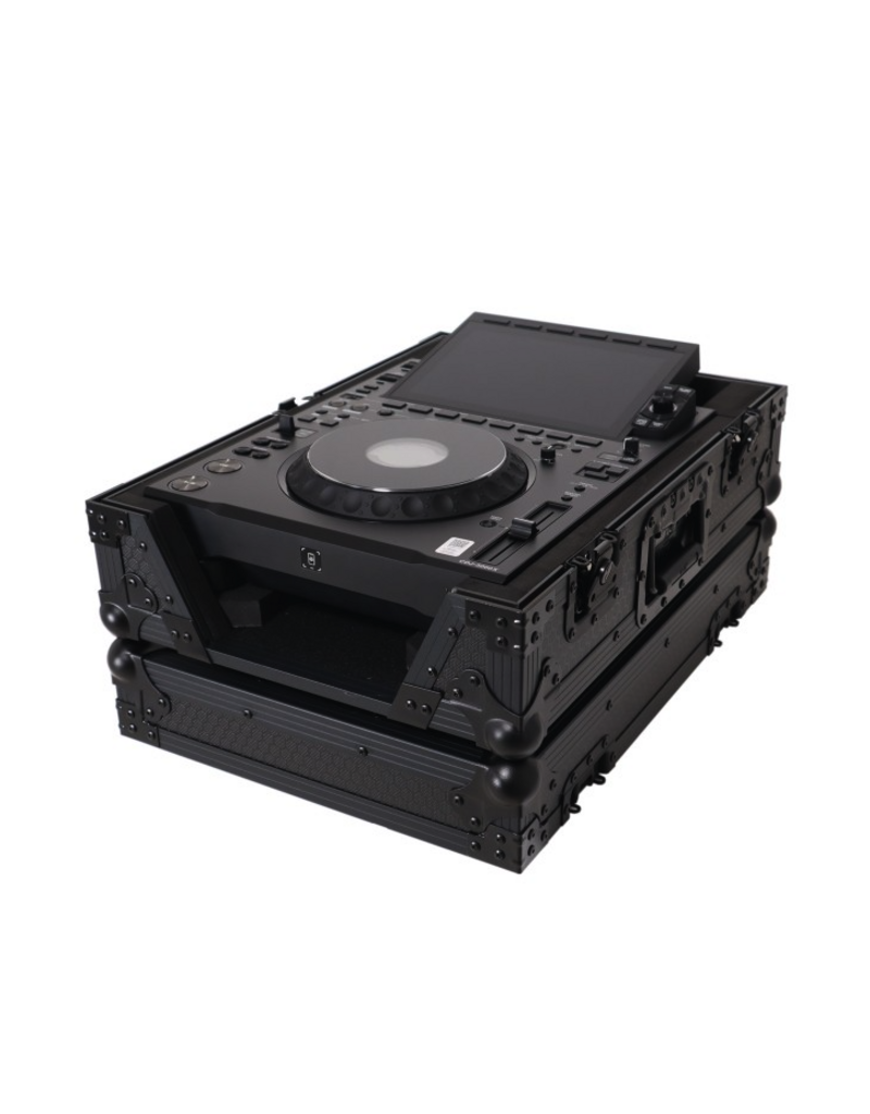 ProX ProX Flight Case for Pioneer CDJ-3000X / CDJ-3000 Large Format Media Player Black on Black (XS-CDX BL)