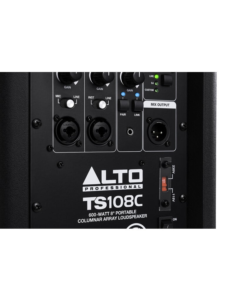 Alto Professional TS108C Portable Powered PA Speaker