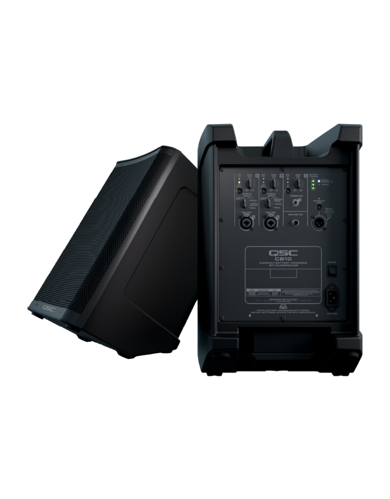 QSC QSC CB10 Compact Battery-Powered Loudspeaker System