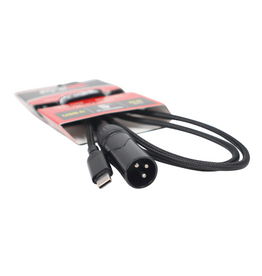 ProX ProX 5FT USB-C to XLR Male Audio Cable – Smartphone and Laptop to Mixer, Amplifier, Powered Speaker and Console Interface (XC-USBCXM05)