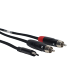 ProX ProX 6FT USB-C to Dual RCA Smartphone and Laptop to Mixer, Amplifier, Powered Speaker and Console Interface (XC-USBC2RCA06)