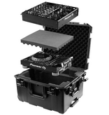 Odyssey Vulcan Trolley Case for DJM-A9 + CDJ-3000 (VUDJMA9CDJHW): Heavy Duty, Dustproof and Watertight