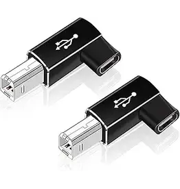 USB-C to USB-B Adapter - Right Angle
