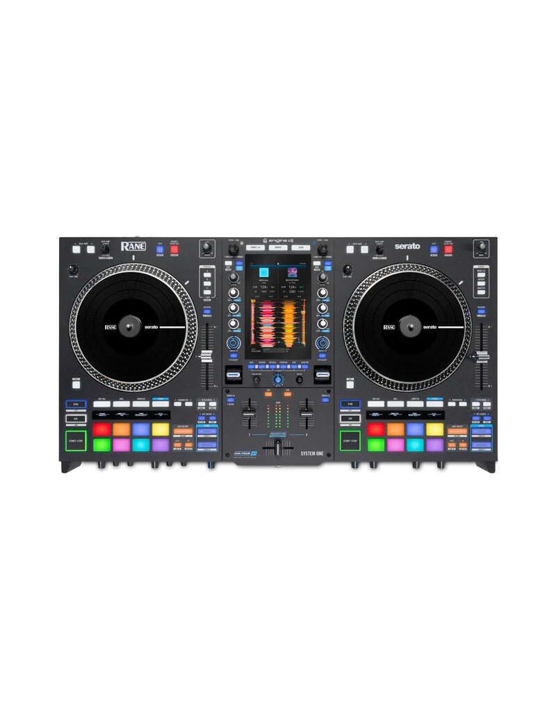 RANE DJ System One Professional All-in-One 2 Channel Motorized DJ Control System (SYSTEMONEXUS)