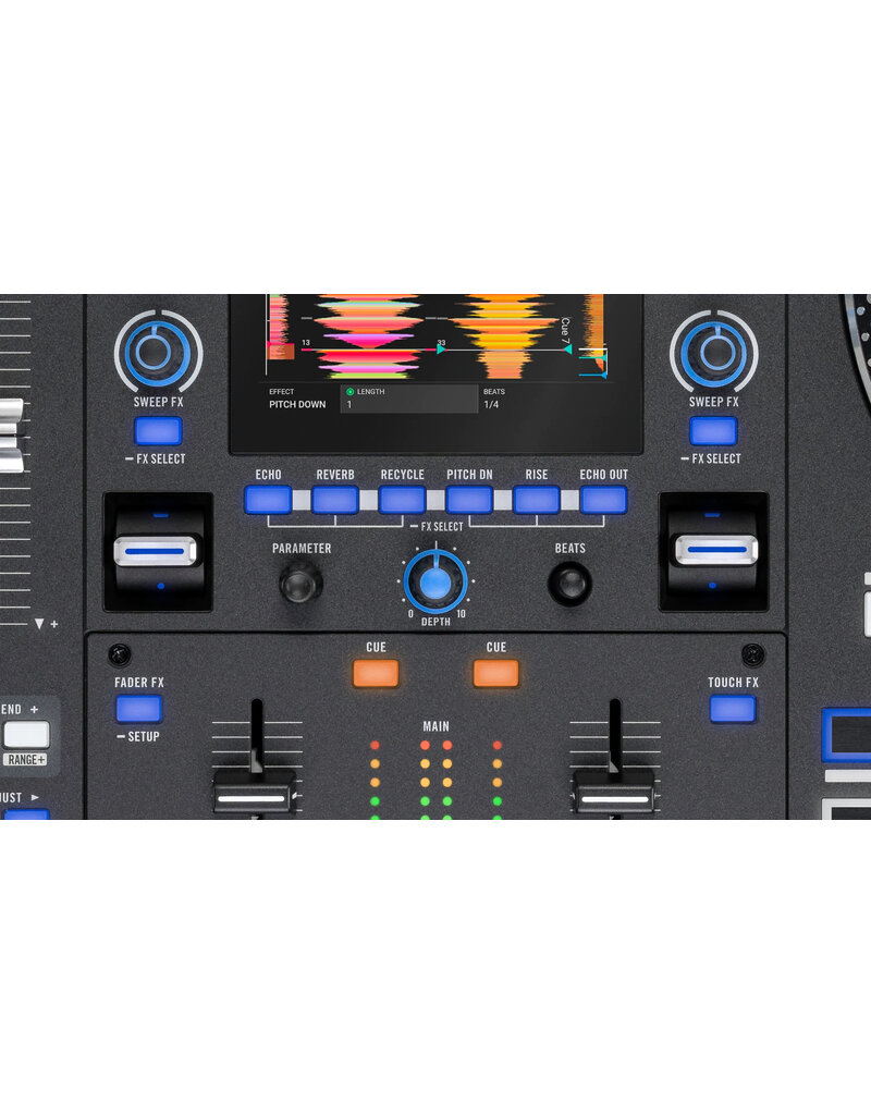 RANE DJ System One Professional All-in-One 2 Channel Motorized DJ Control System (SYSTEMONEXUS)