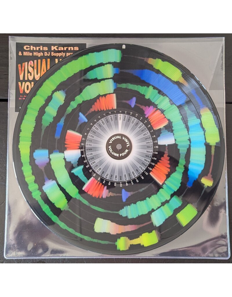 Mile High DJ Supply Visual Vinyl Vol. 4:  12"  Scratch Record - Just Released!