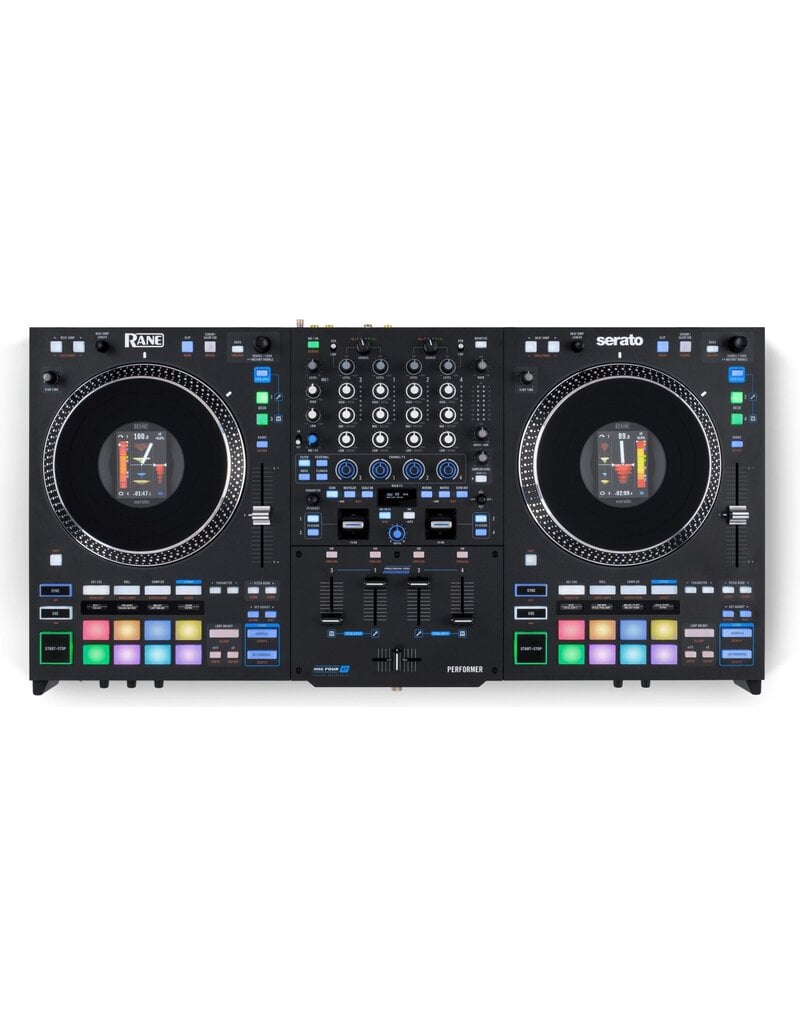 RANE DJ PERFORMER Advanced Four-Channel Motorized DJ Controller with Stems (RANEPERFORMERXUS)