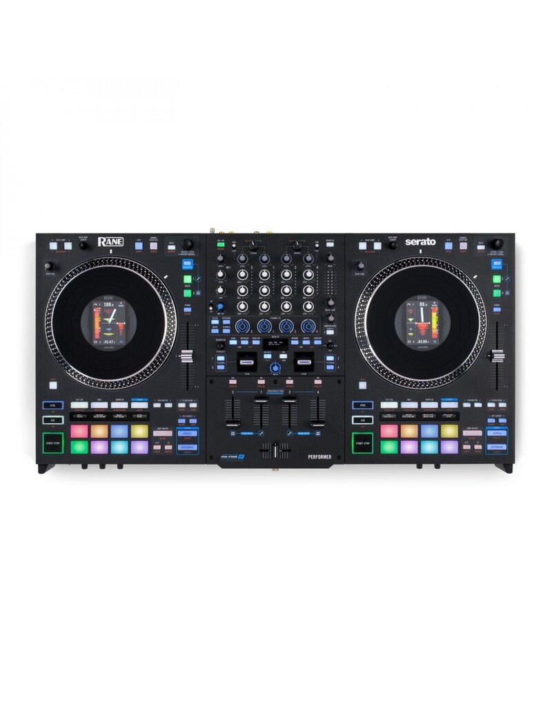 RANE DJ PERFORMER Advanced Four-Channel Motorized DJ Controller with Stems (RANEPERFORMERXUS)