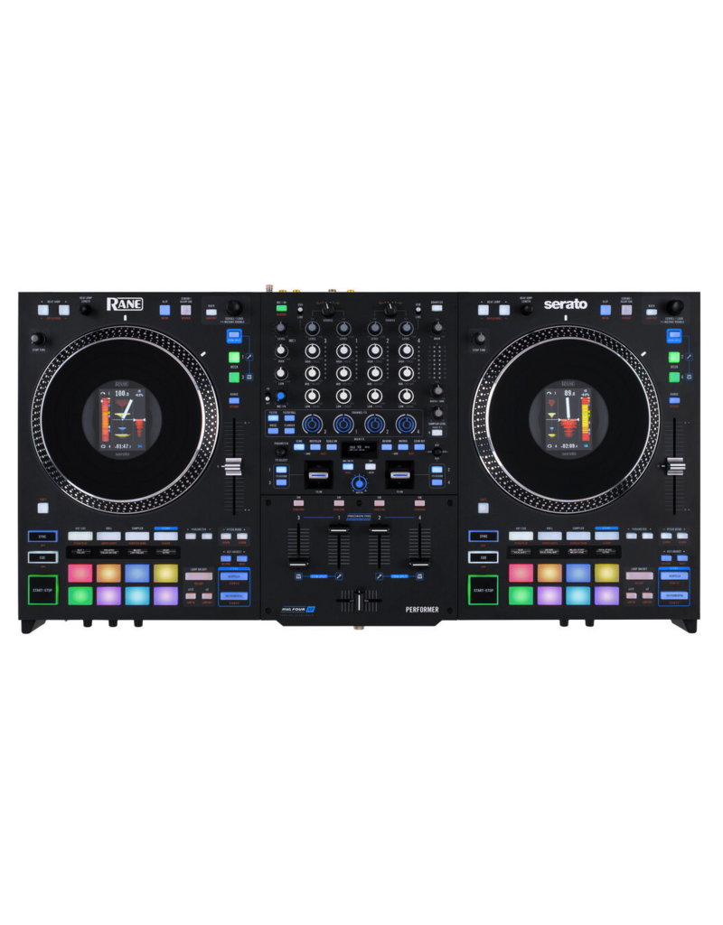 RANE DJ PERFORMER Advanced Four-Channel Motorized DJ Controller with Stems (RANEPERFORMERXUS)