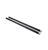 ProX ProX 36" Set of 2 Speaker Extension Poles with M20 Thread and 1-3/8 in. Adapter – Black, 200 lb Capacity  (X-POLE36X2BLK)