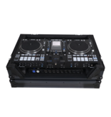 ProX PROX Flight Case For RANE SYSTEM ONE Dj Controller Wheels Black on Black 1U (XS-RANESYSONEWBL)