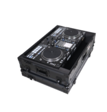 ProX PROX Flight Case For RANE SYSTEM ONE Dj Controller Wheels Black on Black 1U (XS-RANESYSONEWBL)