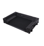 ProX PROX Flight Case For RANE SYSTEM ONE Dj Controller Wheels Black on Black 1U (XS-RANESYSONEWBL)