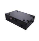 ProX PROX Flight Case For RANE SYSTEM ONE Dj Controller Wheels Black on Black 1U (XS-RANESYSONEWBL)