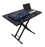 ProX ProX 40X24 Utility Music Keyboard X Stand Table Top Add on for DJ Controller Flight Case Midi Controllers Laptop  (T-KSTU4024)