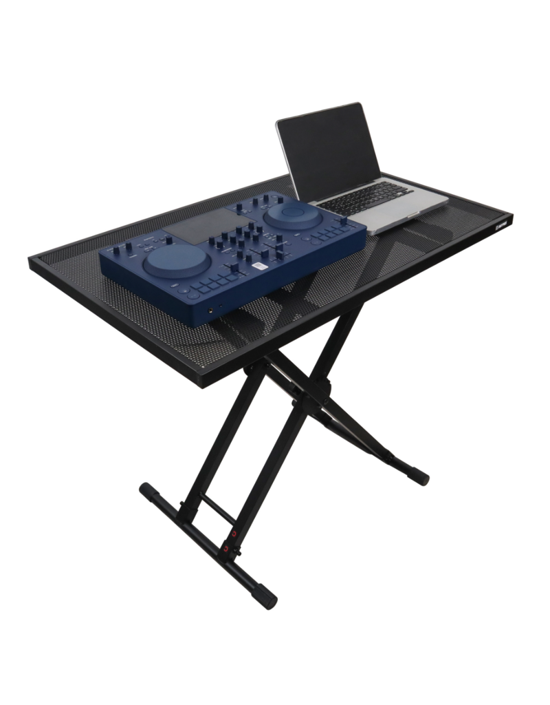ProX ProX 40X24 Utility Music Keyboard X Stand Table Top Add on for DJ Controller Flight Case Midi Controllers Laptop  (T-KSTU4024)