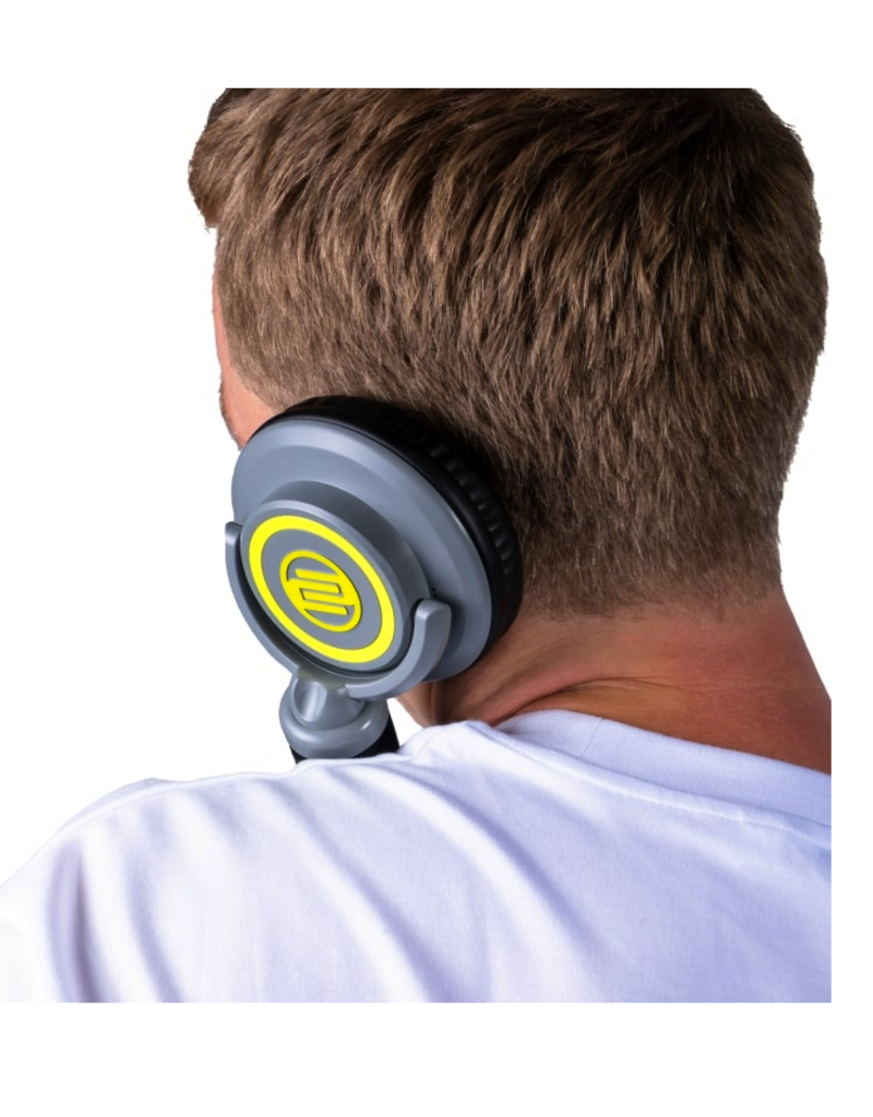 Reloop RHP-10 Mono Neon Professional One-Ear DJ Headphone (RHP-10-NEON)