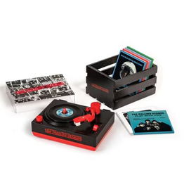 Crosley Rolling Stones RSD3 Turntable with Crate and Six 3-Inch Singles - Limit 1 Per Customer