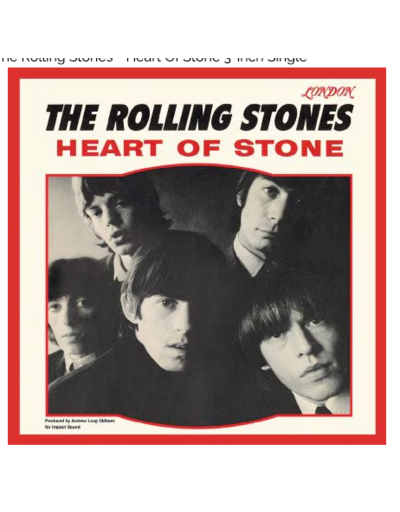 Crosley The Rolling Stones - Heart Of Stone  3" Record