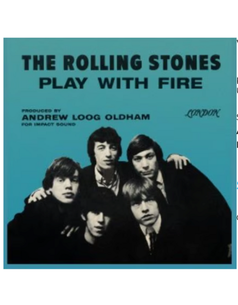 Crosley The Rolling Stones - Play With Fire 3" Record