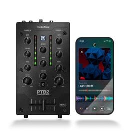 Reloop PTB-2 Portable 2+1-Channel DJ Mixer (PTB2)