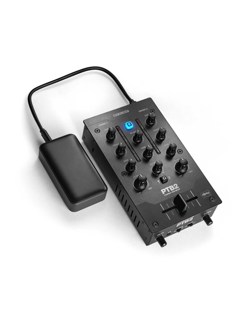 Reloop PTB-2 Portable 2+1-Channel DJ Mixer (PTB2)