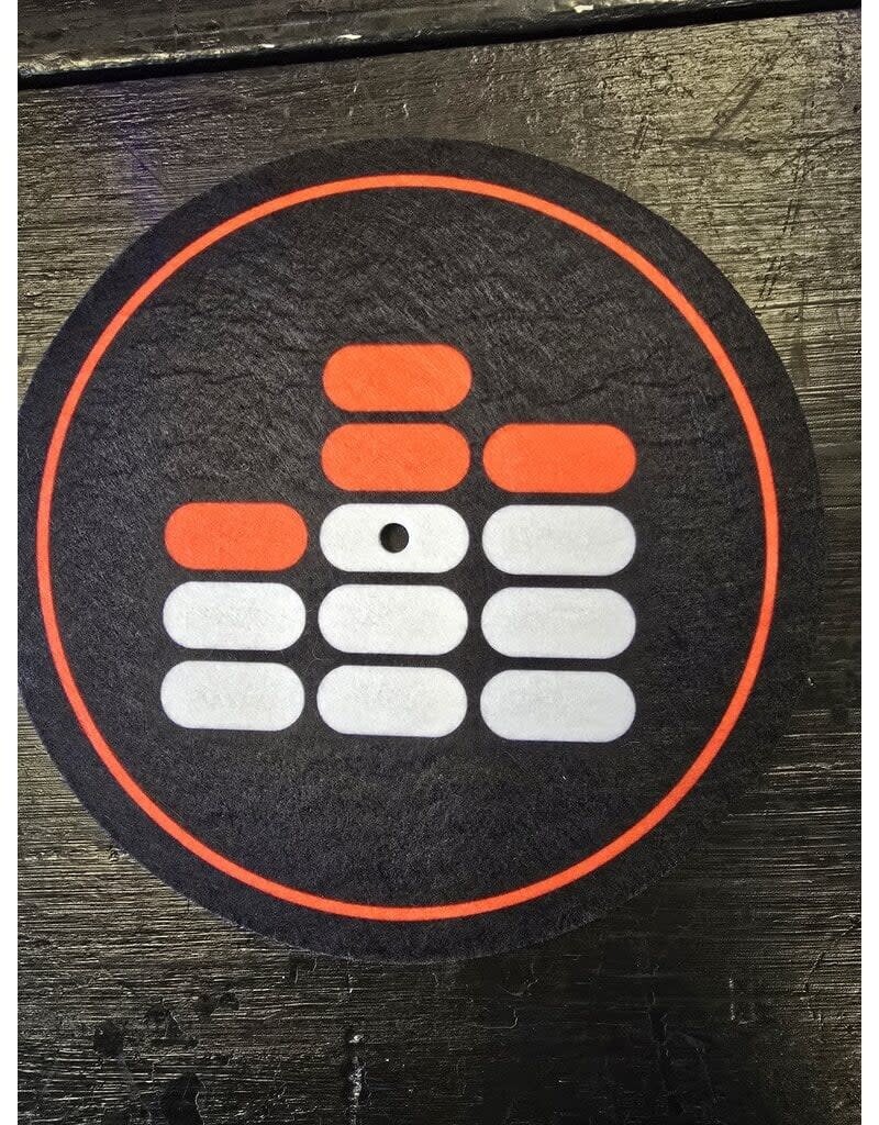 Mile High DJ Supply Mile High Dj Supply 7" Slipmat 9oz SkinnEz™ Glazed™ Bottom Made By Glowtronics (Single)