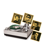 Crosley Crosley Mini Turntable for 3 Inch Vinyl Records w/Sun Records Set of 4