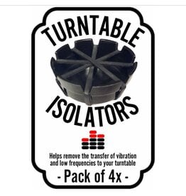 Mile High DJ Supply Turntable Isolators: Pack of 4 (for one Turntable)
